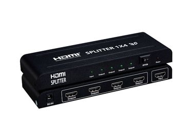 China 1.4a 1x2 2 port hdmi splitter for TV Video Splitter 4 Port HDMI Splitter 1 In 4 Out factory