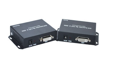 China 60M DVI Extender 3G Repeater Over Single Cat 5E / 6 Local HDMI Loop Out factory