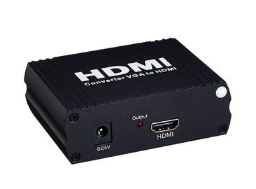 China VGA+R/L Radio to HDMI support up to 1080 Video Audio Converter HDMI Splitter factory