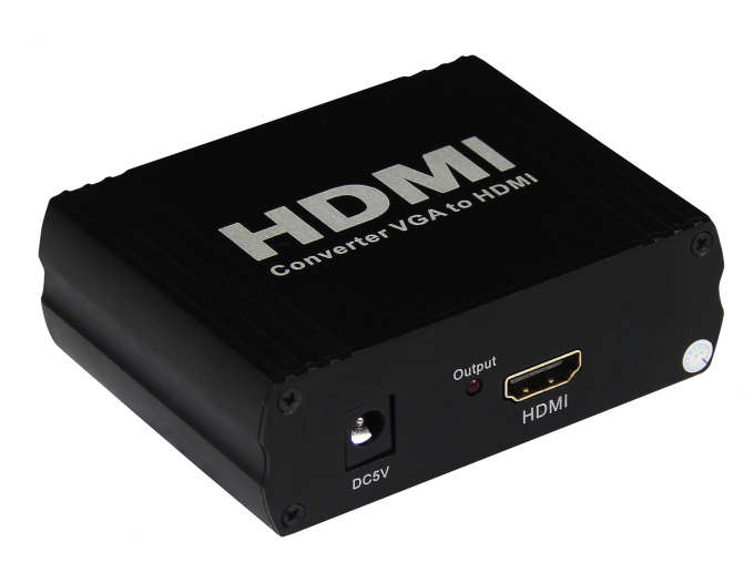 VGA+R/L Radio to HDMI support up to 1080 Video Audio Converter HDMI Splitter