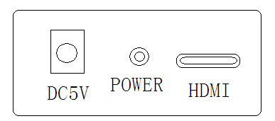 vga out to hdmi in adapter hdmi to vga converter Support 1080P HDMI Splitter