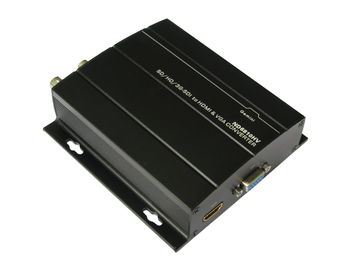 China DC 12V 1A Multimode Fiber Optic Transceiver 3G 1080P company