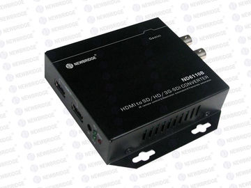 Professional Sdi To Hdmi Mini Converter , Fiber Optic To Sdi Converter