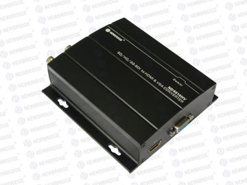 China High Definetion 1080P HD SDI Converter AC Coupling 1xVGA Output Format company