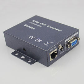 USB 1.4V Fiber Optic KVM Extender 120m IR Function 1080P Over RJ45 Cat5E / Cat6 Cable