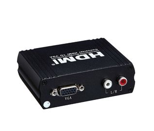 vga out to hdmi in adapter hdmi to vga converter Support 1080P HDMI Splitter