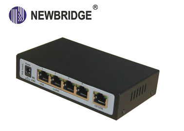 100M 4 Port + 1 RJ45 Port  PoE Ethernet Switch for IP camera solution