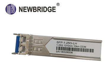 1.25G SFP Transceiver Module , Optical Transceiver Module Dual Fiber 1310nm for 10KM