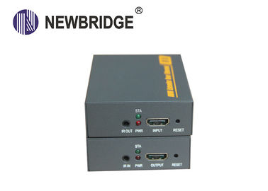 Professional Fiber Optic Extender 120M Distance Over Single Ethernet Cat 5e/6 Cable