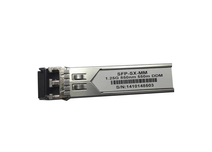 3.3 V Operating Voltage Copper SFP Transceiver Module Fast Ethernet Compatible SX 1.25G