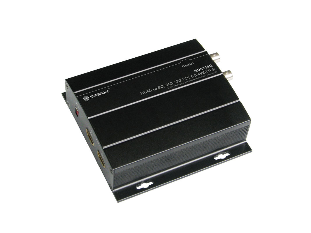 12V DC HDMI To 3G SDI Fiber Transceiver With 2 * HDMI Port 1080P