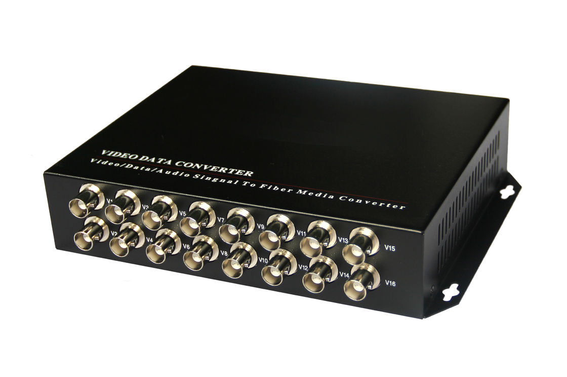 16Ch 720P/1080P HD CVI/AHD/TVI Converter  to BNC Digital Video Converter fiber optical transmitter and receiver
