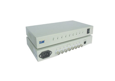 ITU-T G.703 Standard Managed Ethernet Switch 4E1 To LAN Protocol Converter BNC 75Ω