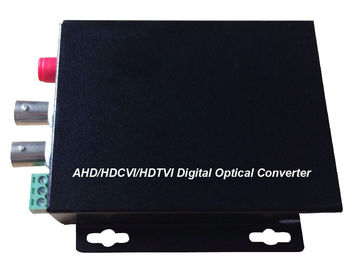 China 1 channel HD TVI +1 DATA video HD TVI CVI AHD optic transmitter Receiver/fm multiplexer factory