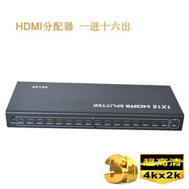 China 4K 1.4b 1 x 16 HD HDMI Splitter 1 in 2 out in HDMI Splitter,support 3D Video factory