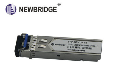 China CWDM SFP Transceiver Module 1.25Gbps SC/FC/ST Fiber Connector Long Service Life factory